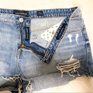Lucky Brand Distressed Denim Shorts